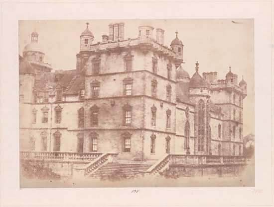 George Heriot's Hospital, Edinburgh, south-west corner.