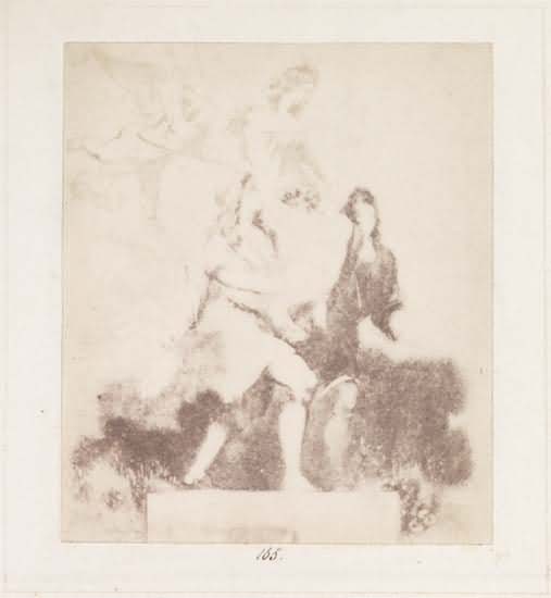 Print of May carried by Caster and Pollux.