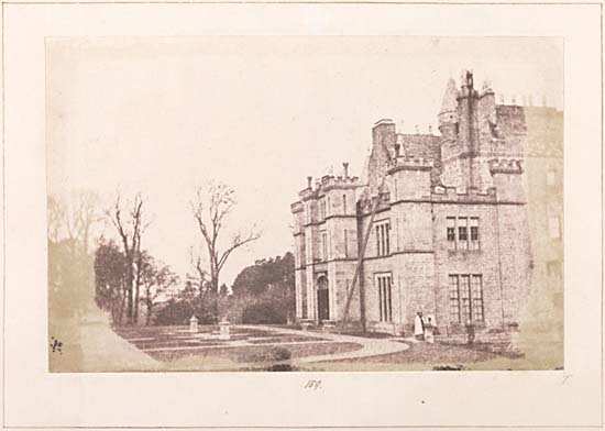 Auldbar Castle, Forfarshire (now demolished).