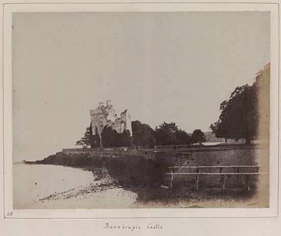 Barnbougle Castle, near South Queensferry.