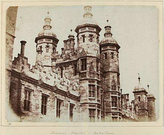 Donaldson's Hospital (now Donaldson's School for the Deaf), Edinburgh - central tower.