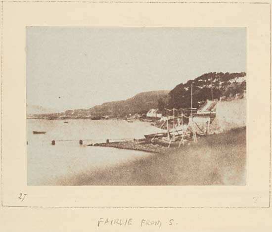 View of Fairlie, Ayrshire, from the south.