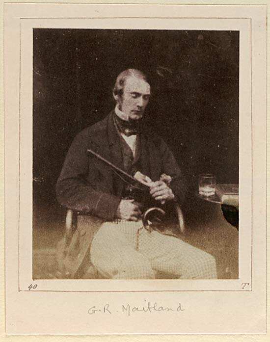 George Ramsay Maitland (1821-1866), Writer to the Signet, lived at 16 Rutland Square, Edinburgh.