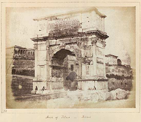 Arch of Titus, Rome.