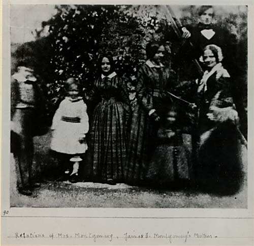 Group portrait - Mrs. Mason and family, relations of Mr. Templar, vicar at Puddletown, where James Francis Montgomery was a curate from 1856 to1858.