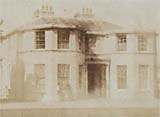 Rear view of Fairlie House, built by Charles Stuart Parker in 1818, (home of the Parker family, in-laws of Hugh Tennent (1780-1864), Wellpark, Glasgow) Fairlie, Ayrshire.