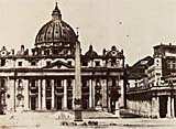 St. Peter's Basilica, Rome.
