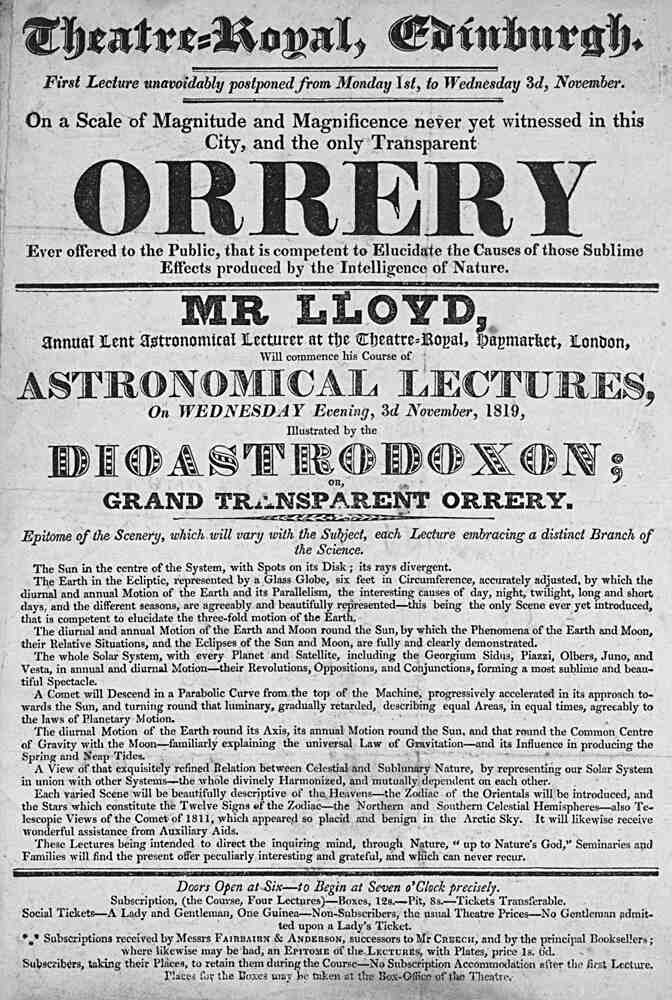 Astronomical Lectures