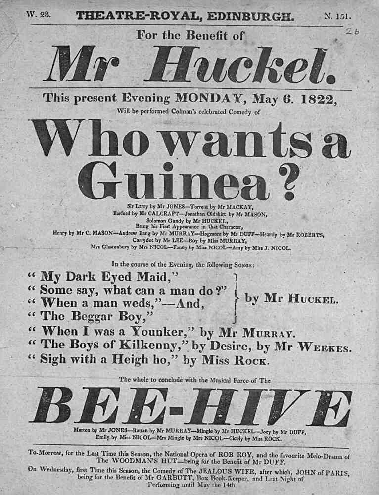 Who Wants A Guinea?