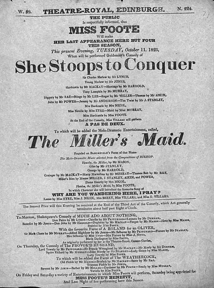 She Stoops to Conquer