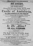 The Castle of Andalusia; or, The Banditti of the Forest