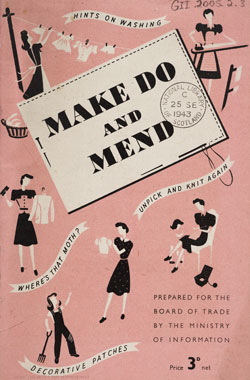 'Make do and mend' booklet