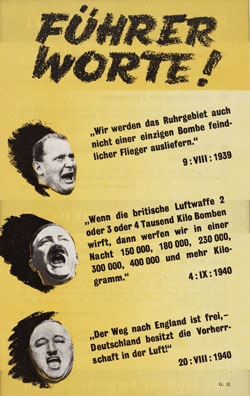 'Fhrer's Words' leaflet