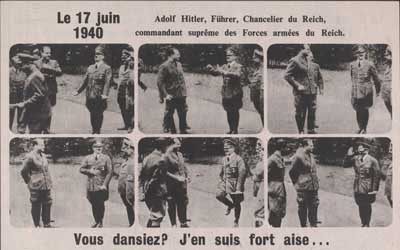 Leaflet mocking Hitler, 1940