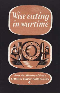 'Wise eating in wartime' booklet