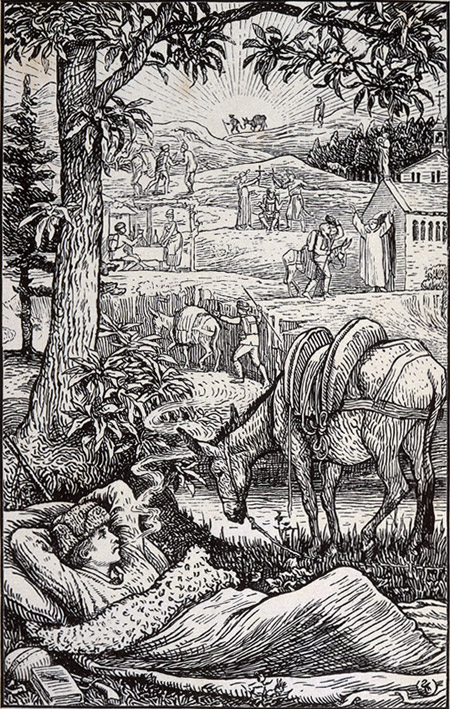 Frontispiece of Travels with a Donkey