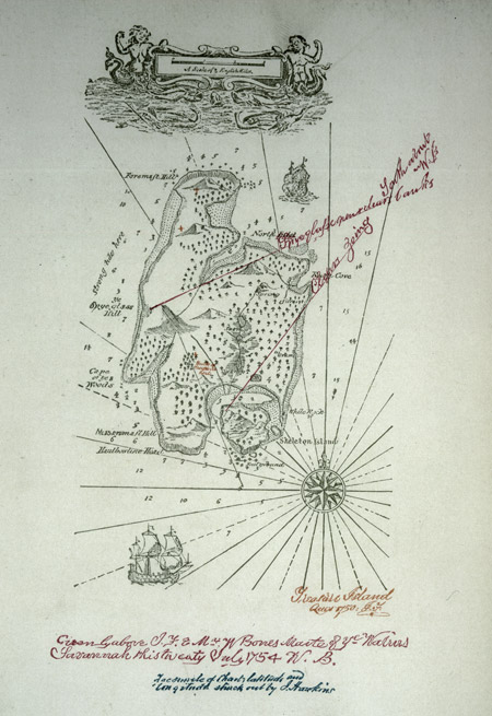 Treasure Island Map Robert Louis Stevenson National