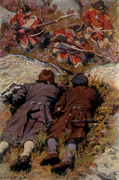 Illustration of Kidnapped by W R S Stott