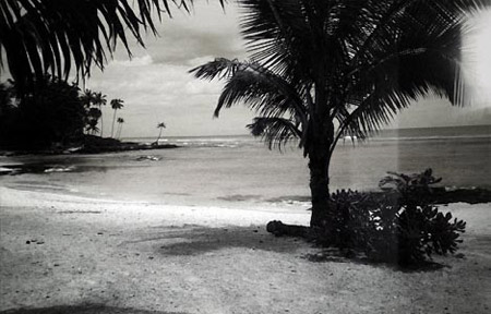 A Samoan beach