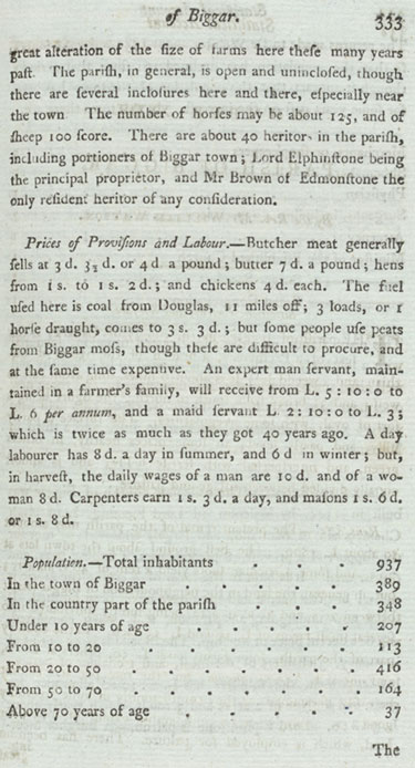 First Statistical Account of Scotland